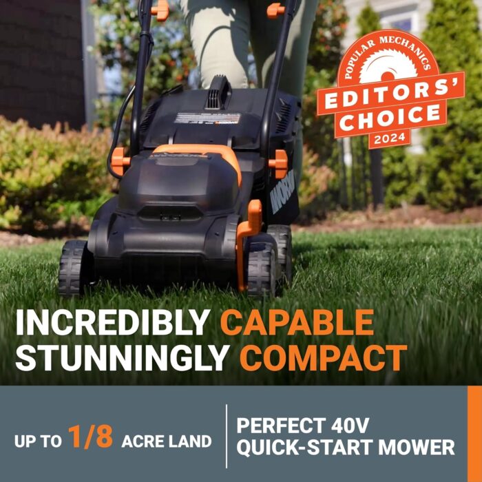 Worx WG779 Lawn Mower Review 2024 - Image 2