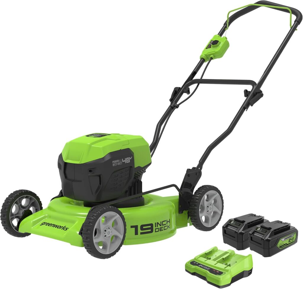 Greenworks 48V 19″ Brushless Cordless Lawn Mower